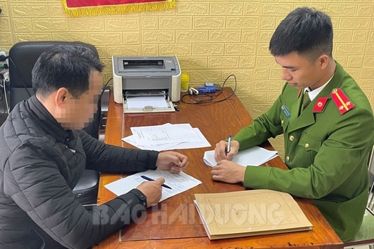 Triệt phá tụ điểm mại dâm trá hình tại xã Tân Hương